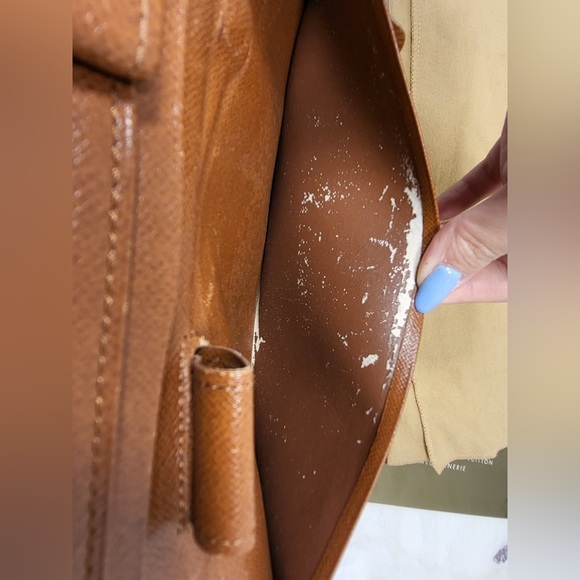 Authentic Louis Vuitton de voyage travel organizer long wallet - Picture 15 of 16